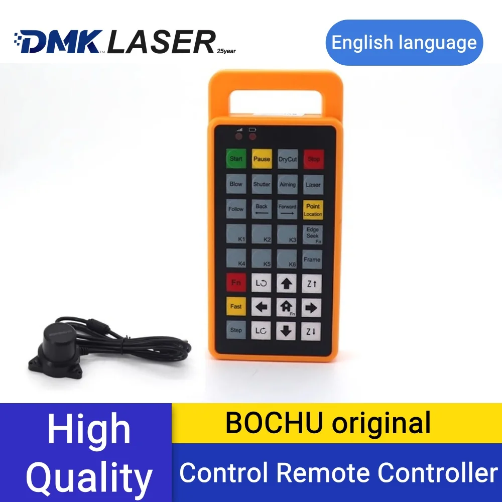 BOCHU original Wireless Grip Remote Control Hand held Box Laser Receiver Fibre Optic Controller keypad for laser cutting machine
BOCHU original Wireless Grip Remote Control Hand held Box Laser Receiver Fibre Optic Controller keypad for laser cutting machine