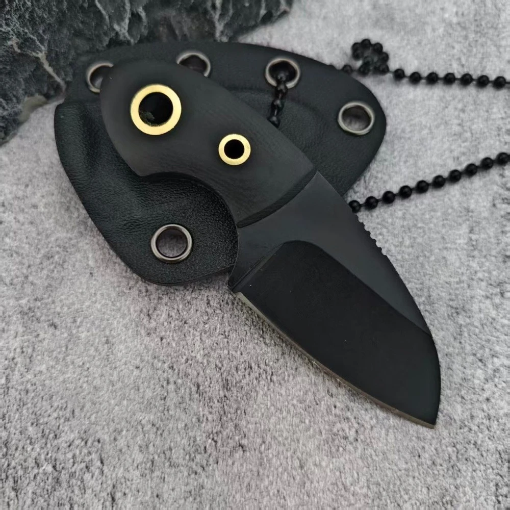 Lightweight Mini G10 Handle Camping Fishing Essential Straight Knife Outdoor Portable EDC Necklace Knives with Sheath Men's Gift
Lightweight Mini G10 Handle Camping Fishing Essential Straight Knife Outdoor Portable EDC Necklace Knives with Sheath Men's Gift