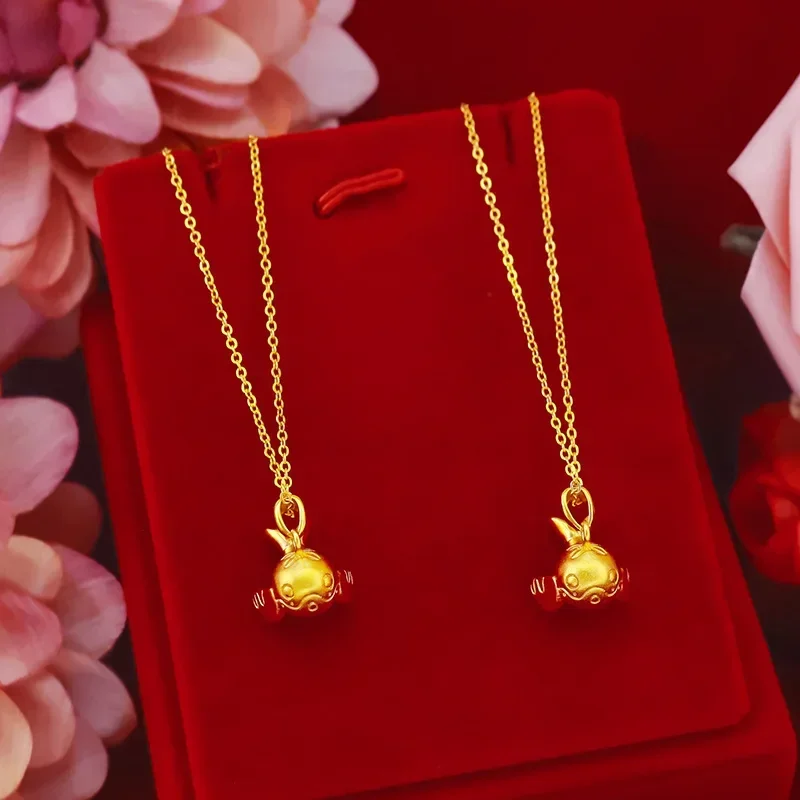 9999 Real Gold 24K Schoolgirl Fashion Whale Necklace Real Gold Craft Cute Cartoon Solid Whale Collarbone Chain
9999 Real Gold 24K Schoolgirl Fashion Whale Necklace Real Gold Craft Cute Cartoon Solid Whale Collarbone Chain