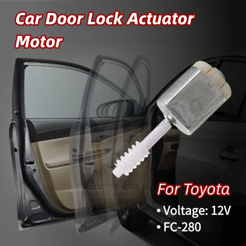 AZGIANT Car Side Door Lock DC Motor Replacement FC-280 High-Speed 12 Volt Car Accessory For 2004-2016 Toyota Fortuner MK1
AZGIANT Car Side Door Lock DC Motor Replacement FC-280 High-Speed 12 Volt Car Accessory For 2004-2016 Toyota Fortuner MK1