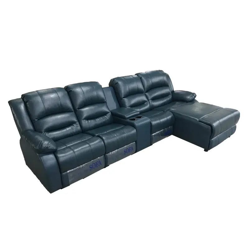 Living room modern combination corner sofa electric function first class space capsule leather sofa
Living room modern combination corner sofa electric function first class space capsule leather sofa