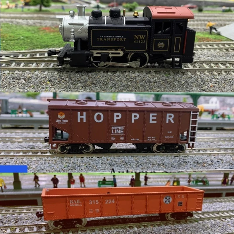HO Scale 1/87 Train Model Set 66100 with Locomotive Carriages and Track Base Suitable for Adults and Children Perfect Gift
HO Scale 1/87 Train Model Set 66100 with Locomotive Carriages and Track Base Suitable for Adults and Children Perfect Gift
