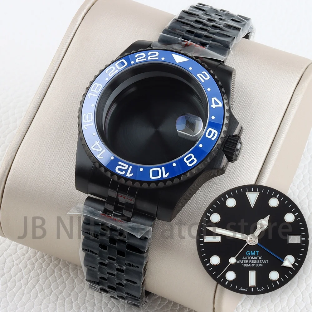 Blue luminous 28.5mm Dial Face nh34 Watch dial Hands For GMT 40mm Stainless Steel Case Fit NH34 Movement Watch Repair Parts
Blue luminous 28.5mm Dial Face nh34 Watch dial Hands For GMT 40mm Stainless Steel Case Fit NH34 Movement Watch Repair Parts