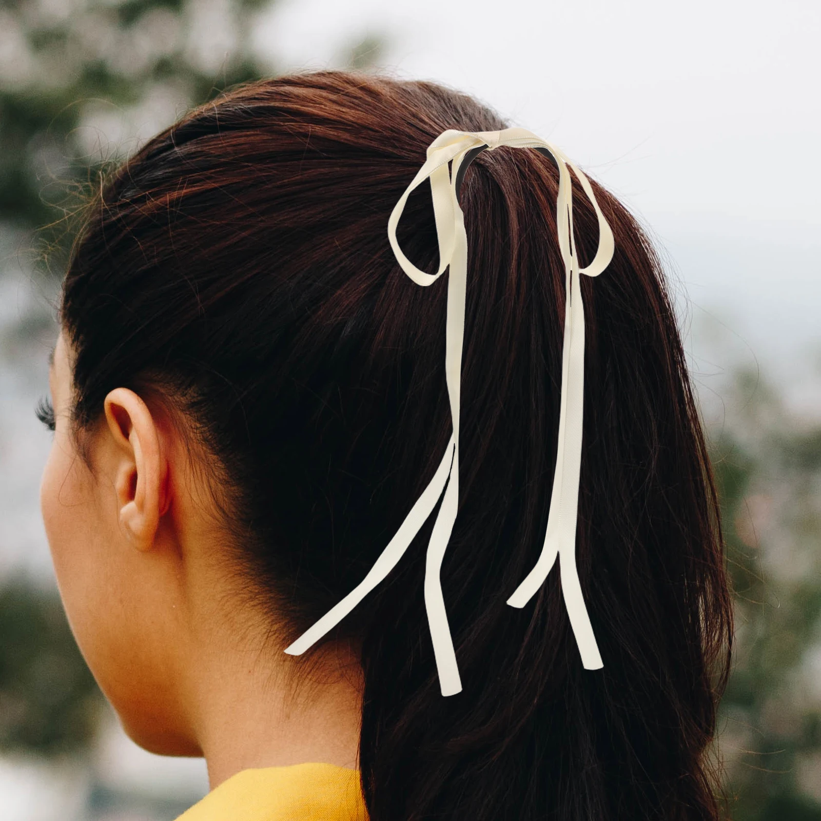 Bow Tie Rope Sweet Scrunchie Fabric Elastic Girls Accessories Ponytail Holders Women Hair Bands No Damage Lightweight Portable
Bow Tie Rope Sweet Scrunchie Fabric Elastic Girls Accessories Ponytail Holders Women Hair Bands No Damage Lightweight Portable