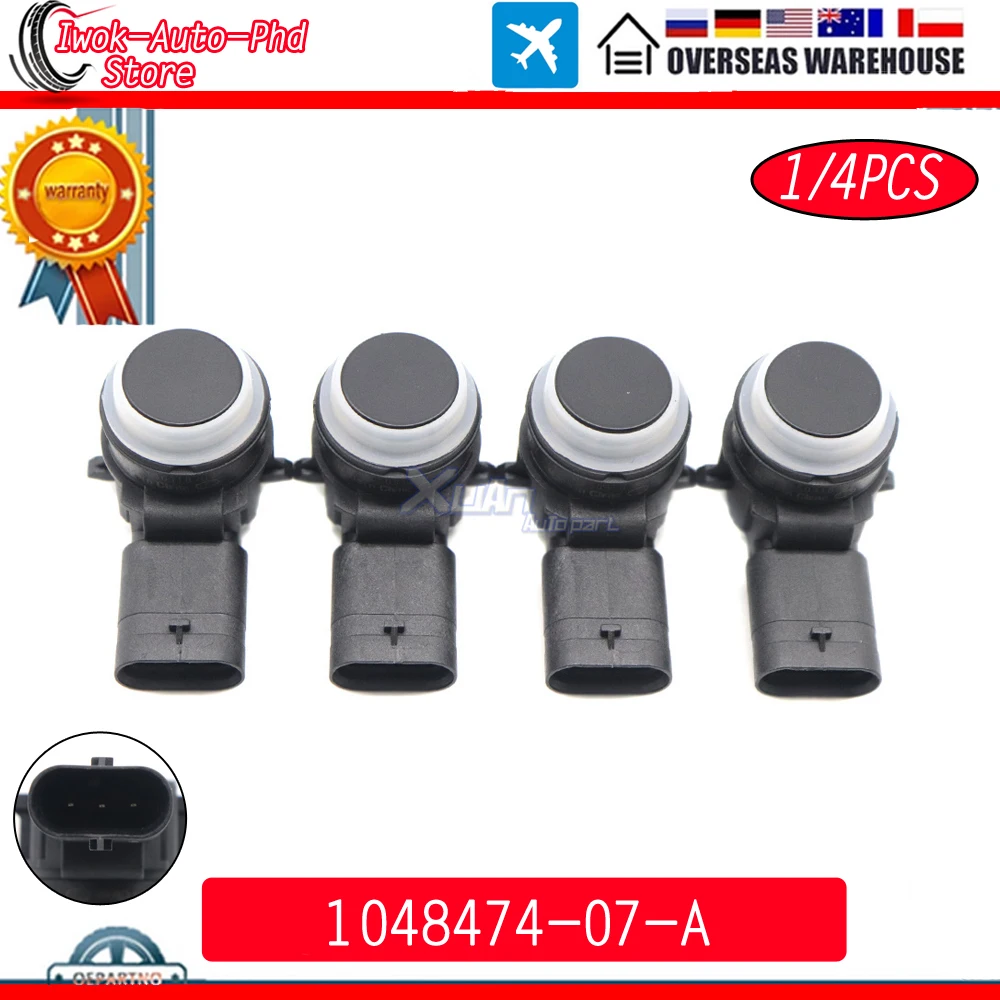 4pcs 1048474-07-A NEW Black PDC Parking Sensor For Tesla Model S Model X 2014-2016 104847407A
4pcs 1048474-07-A NEW Black PDC Parking Sensor For Tesla Model S Model X 2014-2016 104847407A