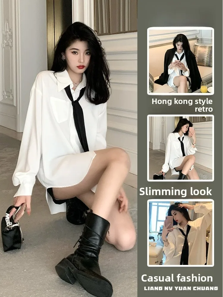 Женская повседневная рубашка с воротником и защитой от солнца, свободного кроя, удобная, дышащая, устойчивая к сминанию, однотонная.
Женская повседневная рубашка с воротником и защитой от солнца, свободного кроя, удобная, дышащая, устойчивая к сминанию, однотонная.