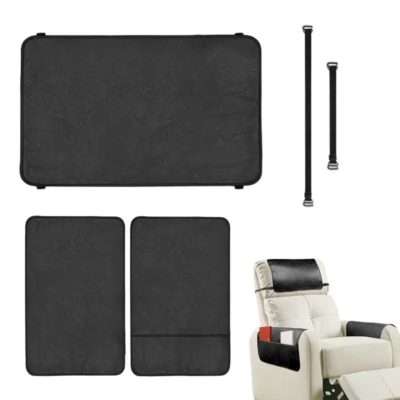 Arm Covers For Couch Non-Slip Waterproof Couch Headrest Protective Cover Side Storage Pocket Armchair Slipcovers For Recliner
Arm Covers For Couch Non-Slip Waterproof Couch Headrest Protective Cover Side Storage Pocket Armchair Slipcovers For Recliner