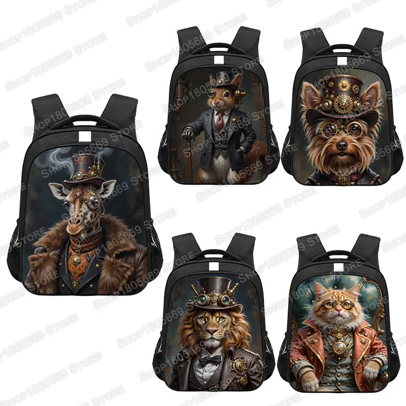 14/16 Inch Steampunk Animals Koala / French Bulldog Print Backpack Children School Bags Teenager Bookbag Rucksack
14/16 Inch Steampunk Animals Koala / French Bulldog Print Backpack Children School Bags Teenager Bookbag Rucksack