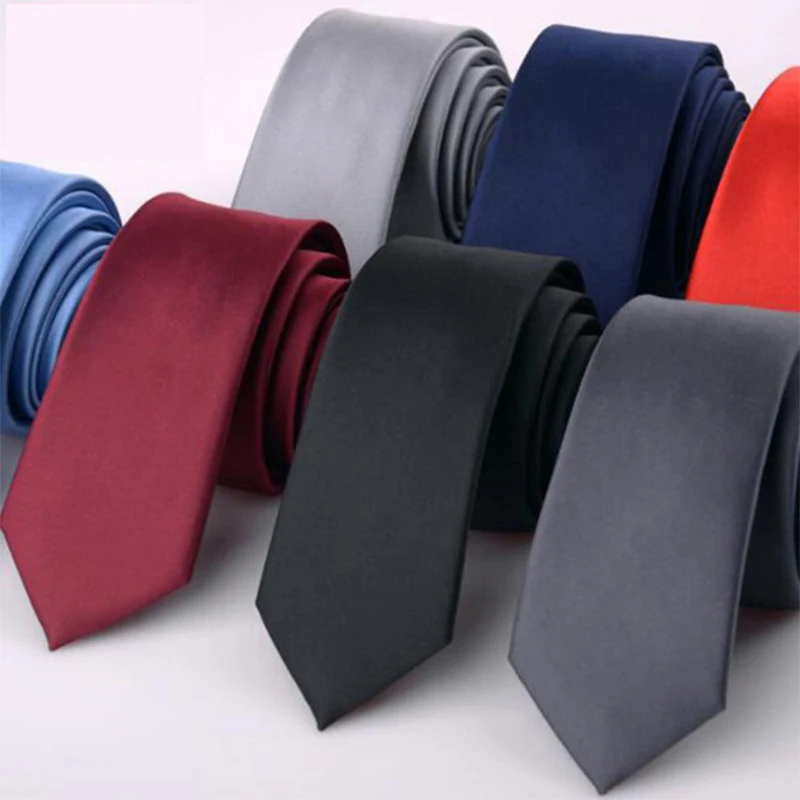 Solid Color Small Tie Men's 6cm Slim and Narrow Version Formal Dress Business Wedding Red, Blue, and Black Tie
Solid Color Small Tie Men's 6cm Slim and Narrow Version Formal Dress Business Wedding Red, Blue, and Black Tie