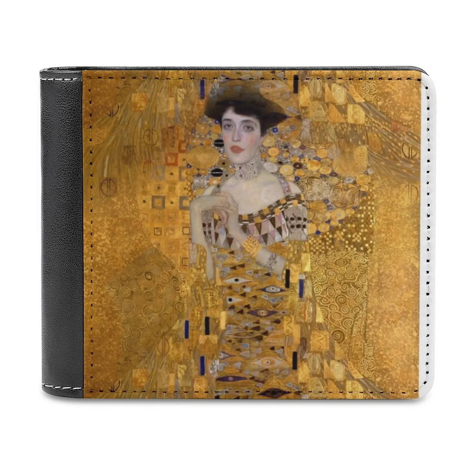 Klimt Woman In Gold The Kiss Кожаный кошелек Мужской Классический черный кошелек Держатель для кредитных карт Модный мужской кошелек Klimt Gustav Woman
Klimt Woman In Gold The Kiss Кожаный кошелек Мужской Классический черный кошелек Держатель для кредитных карт Модный мужской кошелек Klimt Gustav Woman