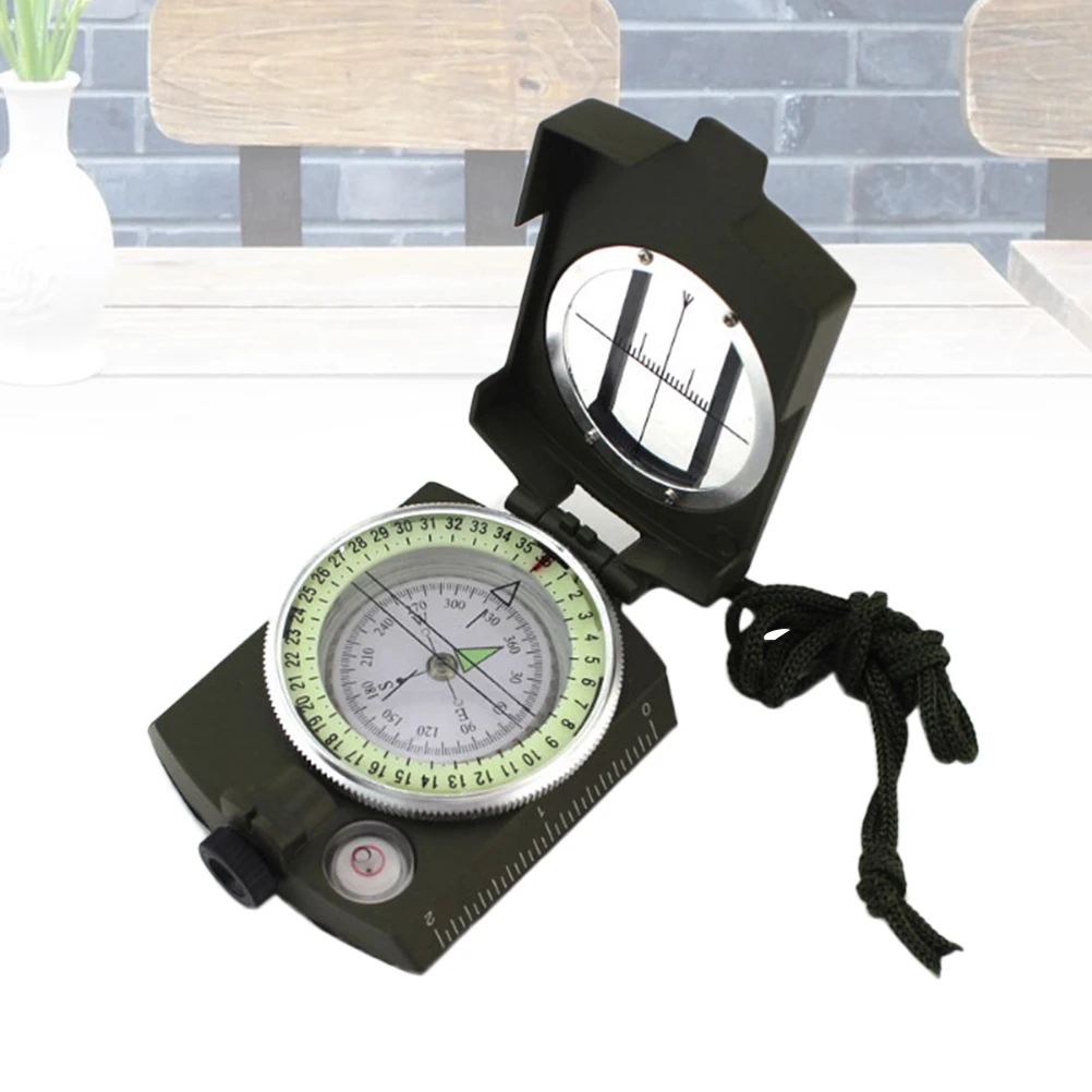 Compass Multifunctional Surveying Ruler Multiuse Outdoor Magnifying Glass Dark Green
Compass Multifunctional Surveying Ruler Multiuse Outdoor Magnifying Glass Dark Green
