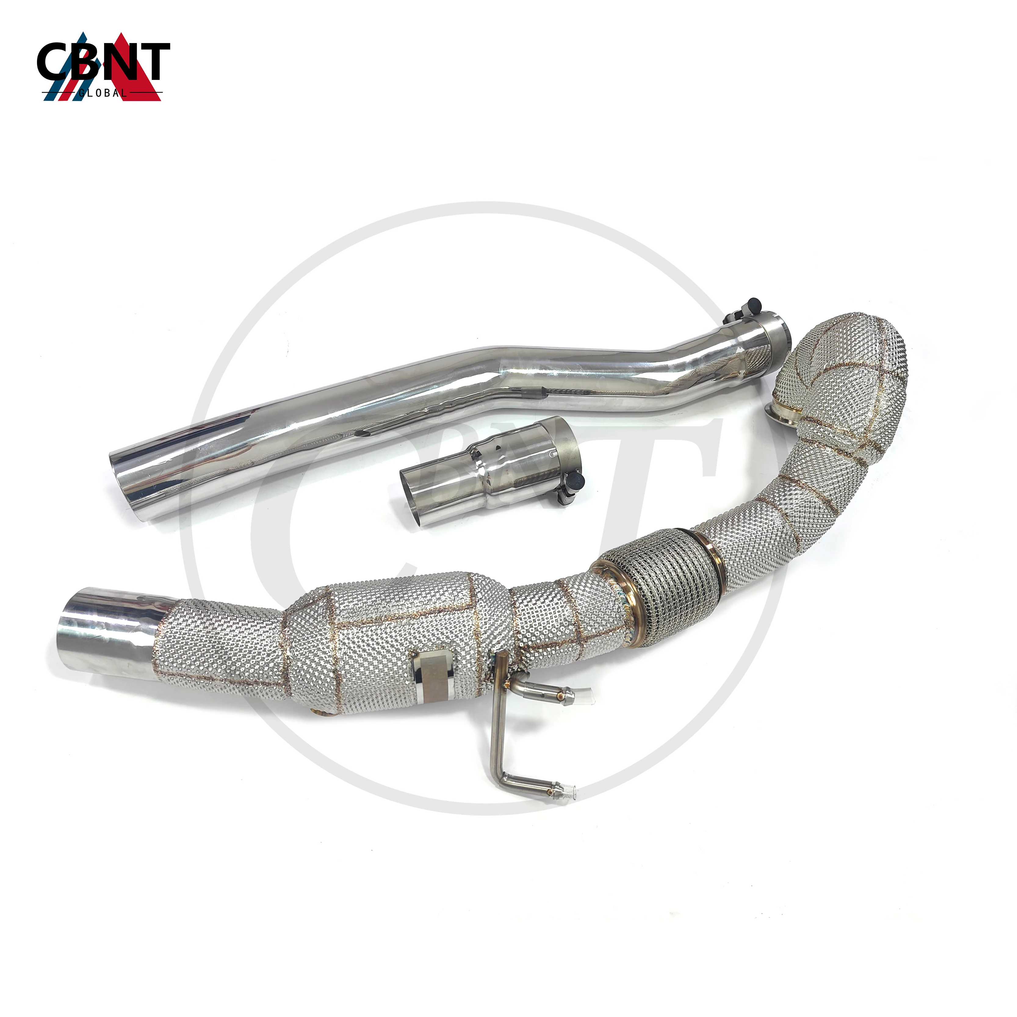 CBNT for VW Golf7 7.5 GTi 7R 7.5R Accessories High Performance SS304 with Heat Shield Exhaust Catted/Catless Downpipe
CBNT for VW Golf7 7.5 GTi 7R 7.5R Accessories High Performance SS304 with Heat Shield Exhaust Catted/Catless Downpipe