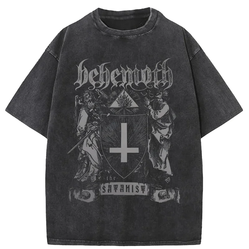 2025 Religious Graphic T-Shirt Streetwear Hip Hop Mens Tops Casual Tops Shirt Washed Cotton Black Harajuku Fashion Clothes
2025 Religious Graphic T-Shirt Streetwear Hip Hop Mens Tops Casual Tops Shirt Washed Cotton Black Harajuku Fashion Clothes