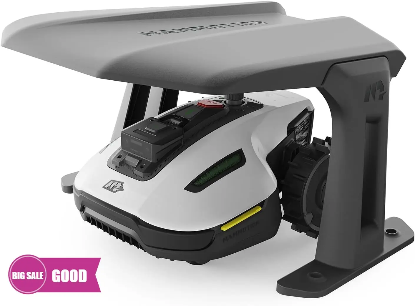 Гараж для газонокосилок серии LUBA 2, AWD и YUKA, подходит для газонокосилок-роботов серии LUBA mini и YUKA mini
Гараж для газонокосилок серии LUBA 2, AWD и YUKA, подходит для газонокосилок-роботов серии LUBA mini и YUKA mini