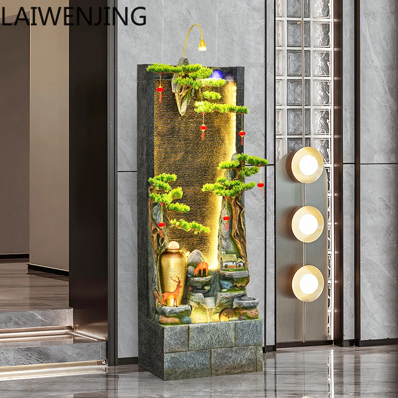 MJY large rockery circulating water scene ornament living room feng shui wheel to attract wealth
MJY large rockery circulating water scene ornament living room feng shui wheel to attract wealth