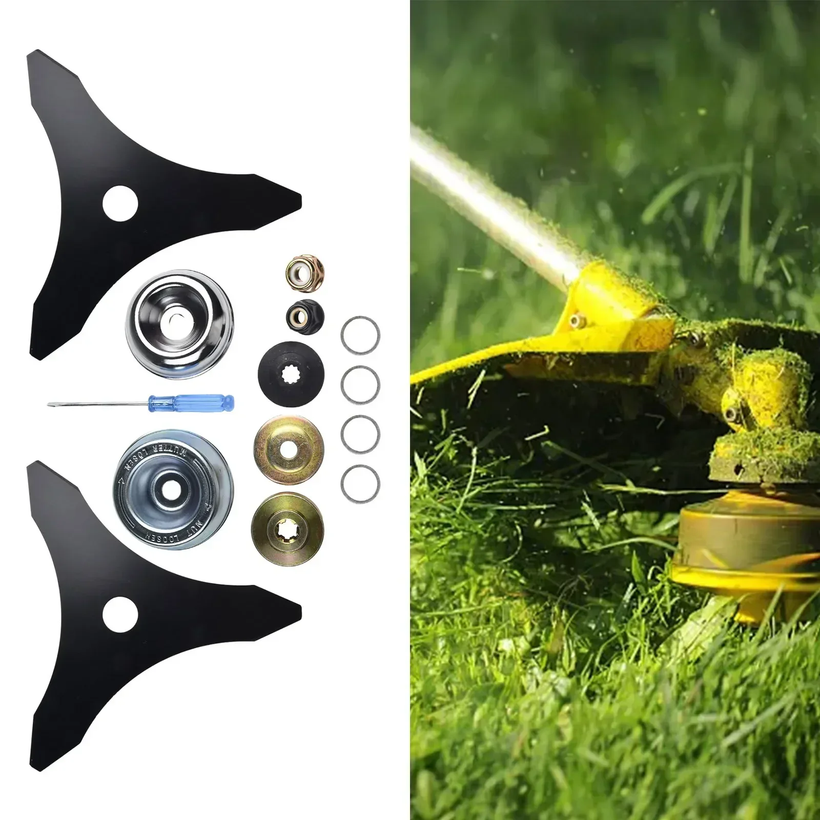 Лезвия для резки втулки, лезвия для газонокосилки, зубная щетка, режущее лезвие для Husqvarnas Stihls Ego, триммер, детали садового электроинструмента 
Лезвия для резки втулки, лезвия для газонокосилки, зубная щетка, режущее лезвие для Husqvarnas Stihls Ego, триммер, детали садового электроинструмента