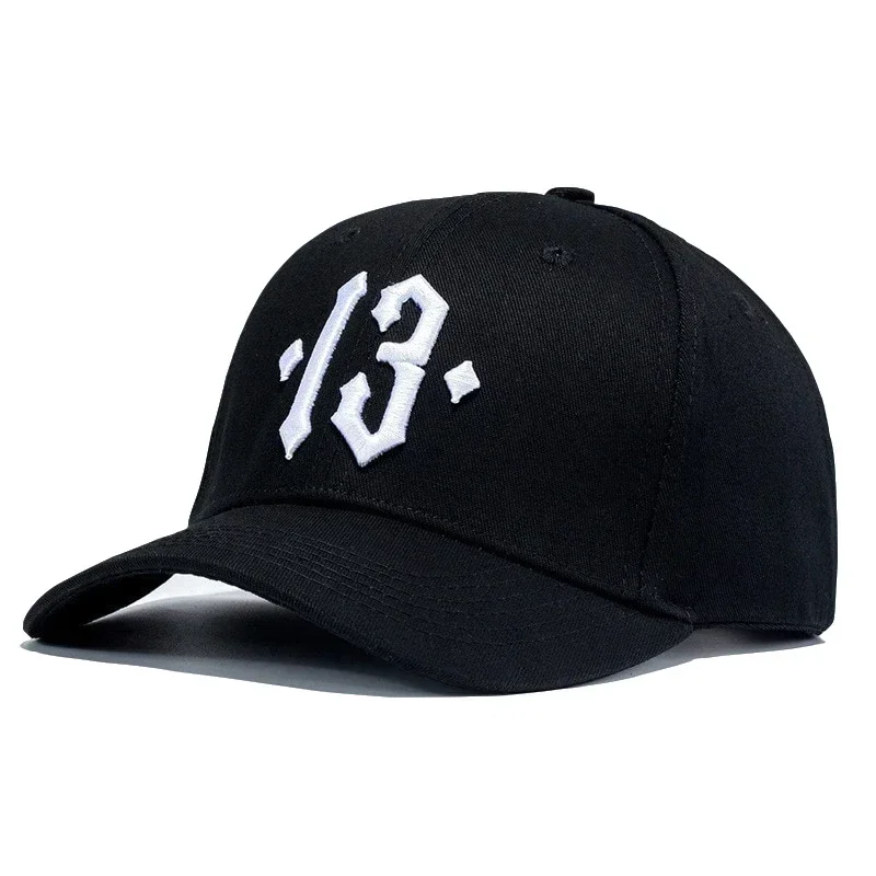 Number 13 Embroidery Baseball Cap Men Women Casual Sports Hats Students Boys Girls Cotton Black
Number 13 Embroidery Baseball Cap Men Women Casual Sports Hats Students Boys Girls Cotton Black