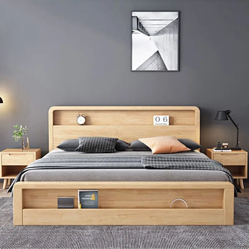 Прямые продажи с фабрики в скандинавском стиле e****моя легкая роскошная кровать из цельного дерева, современная простая европейская японская главная спальня из каучукового дерева
Прямые продажи с фабрики в скандинавском стиле e****моя легкая роскошная кровать из цельного дерева, современная простая европейская японская главная спальня из каучукового дерева