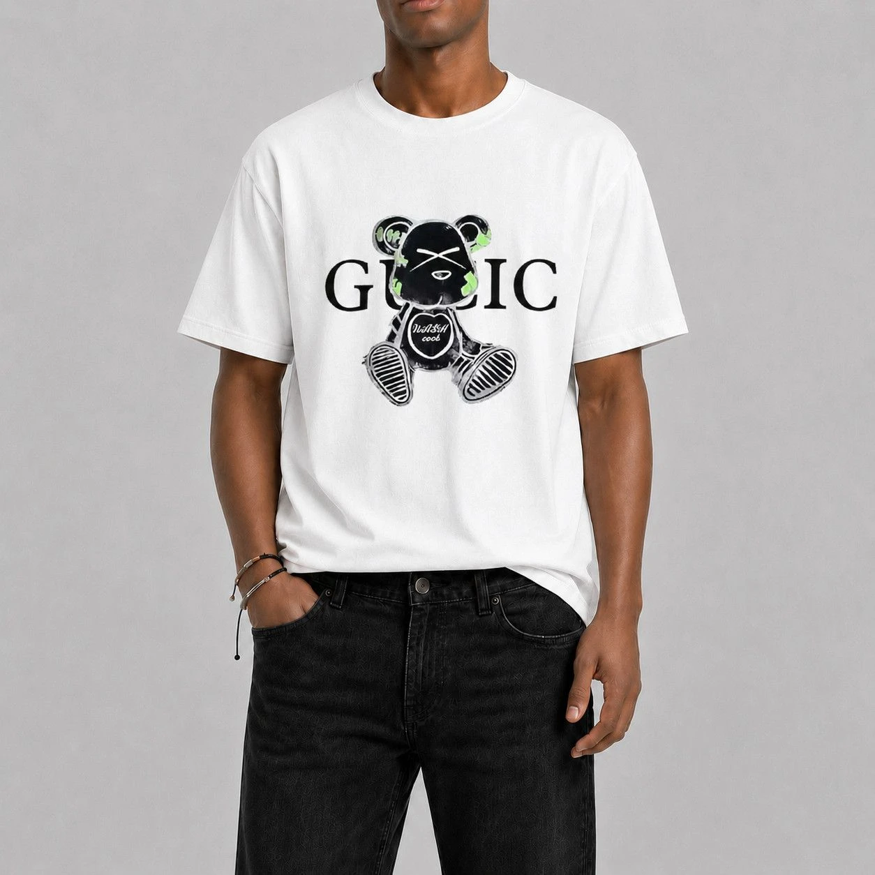 Pure Cotton Short Sleeve T-shirt Men 2026 Summer New Salt-ins Style Cartoon All Match Round Neck Teenagers Short Sleeve T-shirt
Pure Cotton Short Sleeve T-shirt Men 2026 Summer New Salt-ins Style Cartoon All Match Round Neck Teenagers Short Sleeve T-shirt