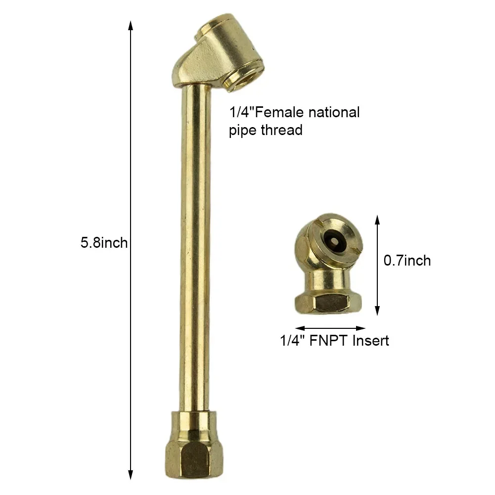 1/4NPT Car Tire Valve Clip Pump Nozzle Clamp Solid Brass Quick Connect The Inflation Connector Inflator Pump Adapter Accessories
1/4NPT Car Tire Valve Clip Pump Nozzle Clamp Solid Brass Quick Connect The Inflation Connector Inflator Pump Adapter Accessories