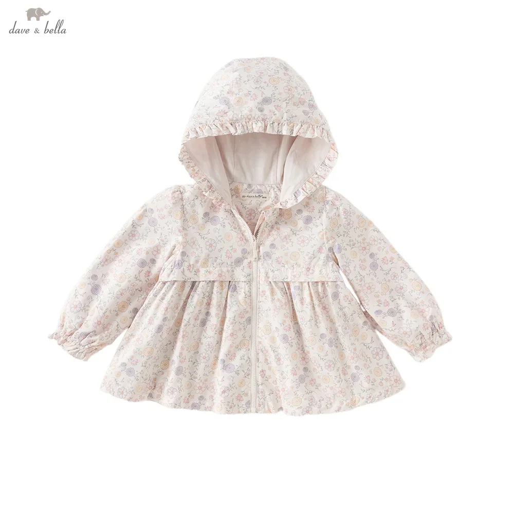 Dave Bella Girls Baby Tops Outerwear Autumn Fashion Casual Sweet Cute Floral Print Children's Hooded Overcoat Outdoor DB3253336
Dave Bella Girls Baby Tops Outerwear Autumn Fashion Casual Sweet Cute Floral Print Children's Hooded Overcoat Outdoor DB3253336
