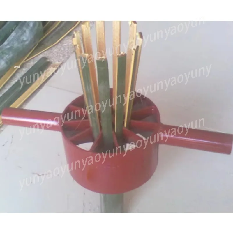 Manual Bamboo Splitter Cutter Knife Multi-Function Splitting Shaving Bamboo Processing Tool
