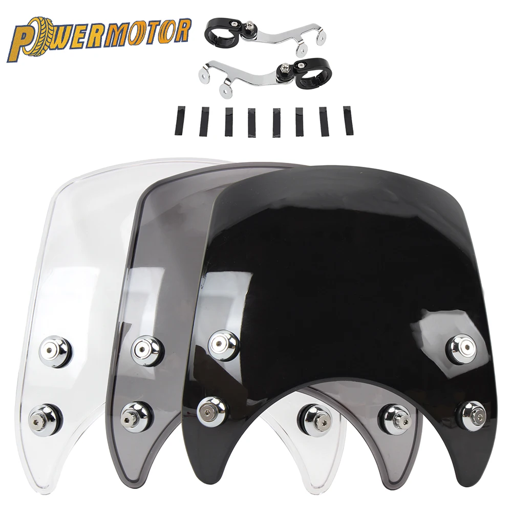 Motorcycle Windshield PC Wind Deflector Universal 5-7in Headlamp Fit for Kawasaki Suzuki Honda Harley XL883 Accessories
Motorcycle Windshield PC Wind Deflector Universal 5-7in Headlamp Fit for Kawasaki Suzuki Honda Harley XL883 Accessories