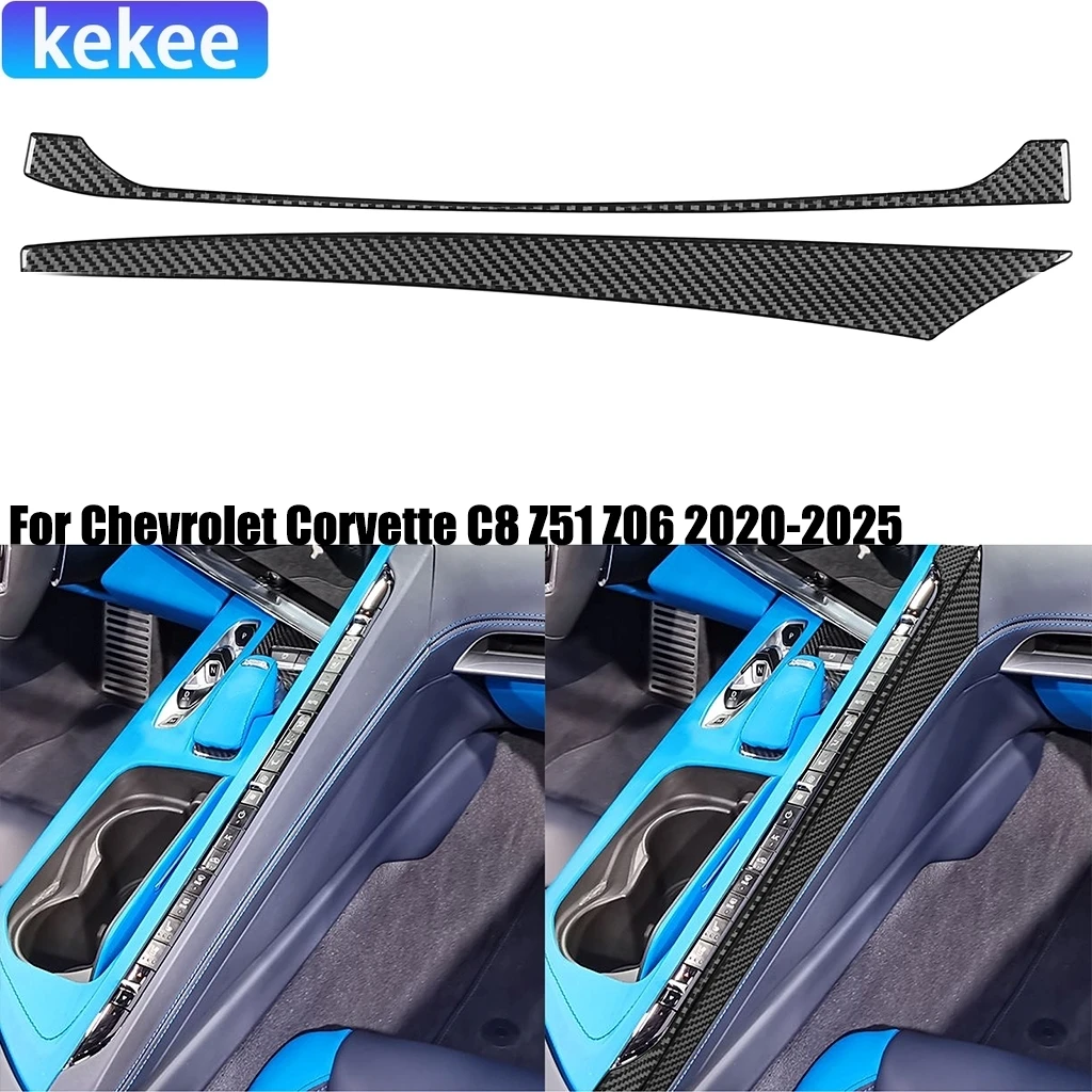 For Chevrolet Corvette C8 Z51 Z06 2020-2025 Carbon Fiber Center Console Side Decorative Strip Car Accessories Interior Stickers
For Chevrolet Corvette C8 Z51 Z06 2020-2025 Carbon Fiber Center Console Side Decorative Strip Car Accessories Interior Stickers