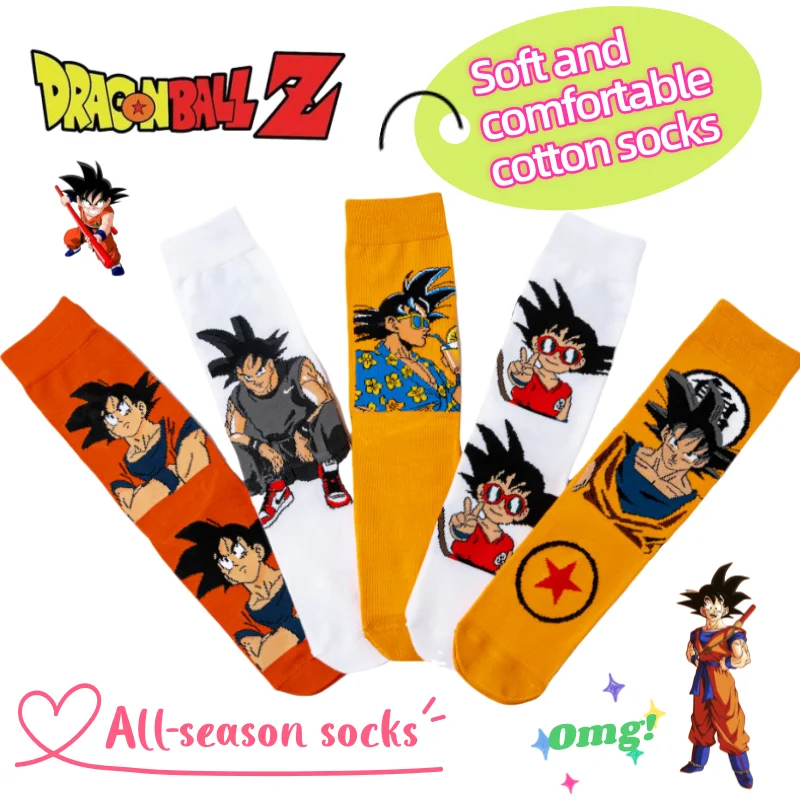 Dragon Ball Son Goku Socks High-Value Creative Personalized Pure Cotton Comfortable Casual Mid-Calf Socks Birthday Gift
Dragon Ball Son Goku Socks High-Value Creative Personalized Pure Cotton Comfortable Casual Mid-Calf Socks Birthday Gift