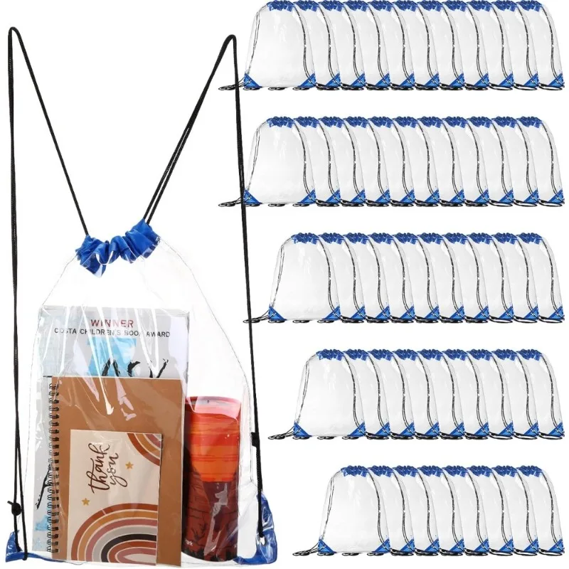 Clear Drawstring Backsacks Bulk Stadium Approved Gym Sport Event Security Bags for Men Women
Clear Drawstring Backsacks Bulk Stadium Approved Gym Sport Event Security Bags for Men Women