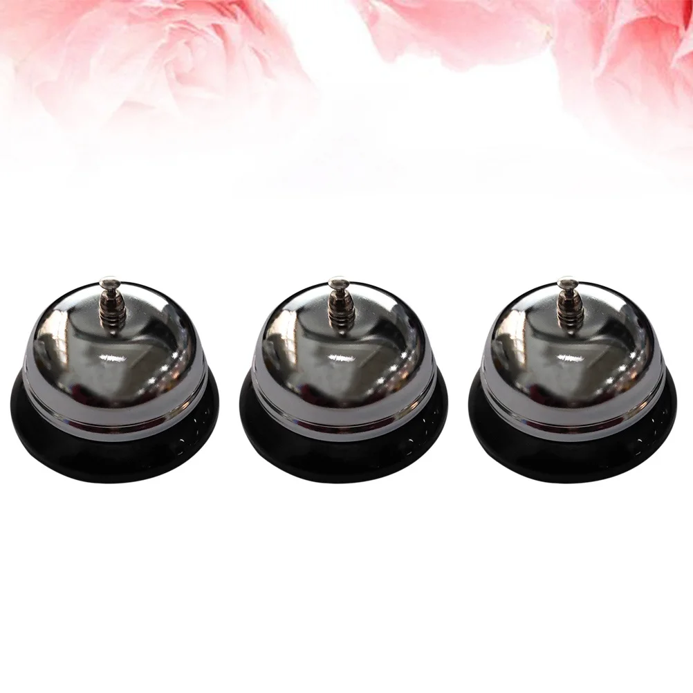 3pcs Classic Stainless Steel Service Bell Restaurant Call Bell For Reception Desk Hotel Kitchen Bar Counter Tabletop Organizer
3pcs Classic Stainless Steel Service Bell Restaurant Call Bell For Reception Desk Hotel Kitchen Bar Counter Tabletop Organizer