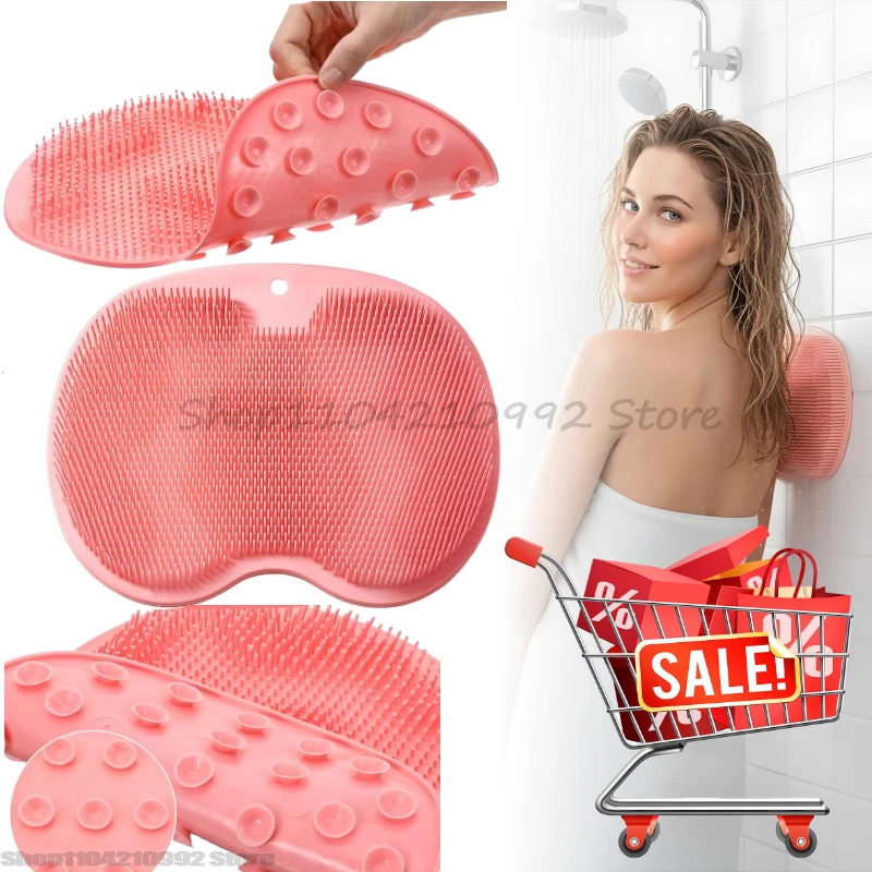 Silicone Rub Back Brush Bathroom Non-slip Wash Foot Pad Massage Shower Mat with Sucker Bath Massage Foot Exfoliating Brush Pad
Silicone Rub Back Brush Bathroom Non-slip Wash Foot Pad Massage Shower Mat with Sucker Bath Massage Foot Exfoliating Brush Pad