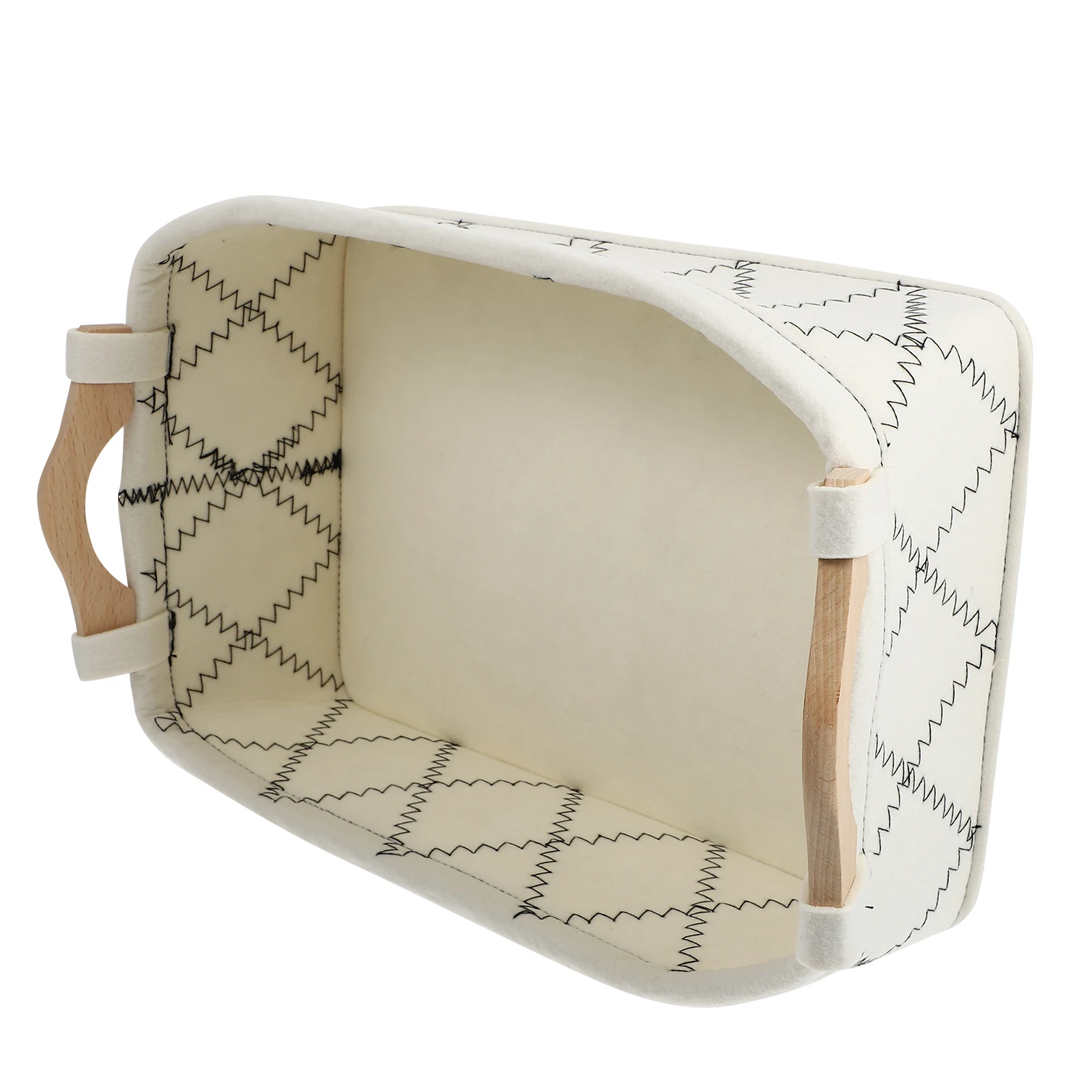 Creative Felt Storage Basket White 34x23x11 5cm Foldable Clothes ganizer Picnic Baskets Decorative Rectangular Bin
Creative Felt Storage Basket White 34x23x11 5cm Foldable Clothes ganizer Picnic Baskets Decorative Rectangular Bin