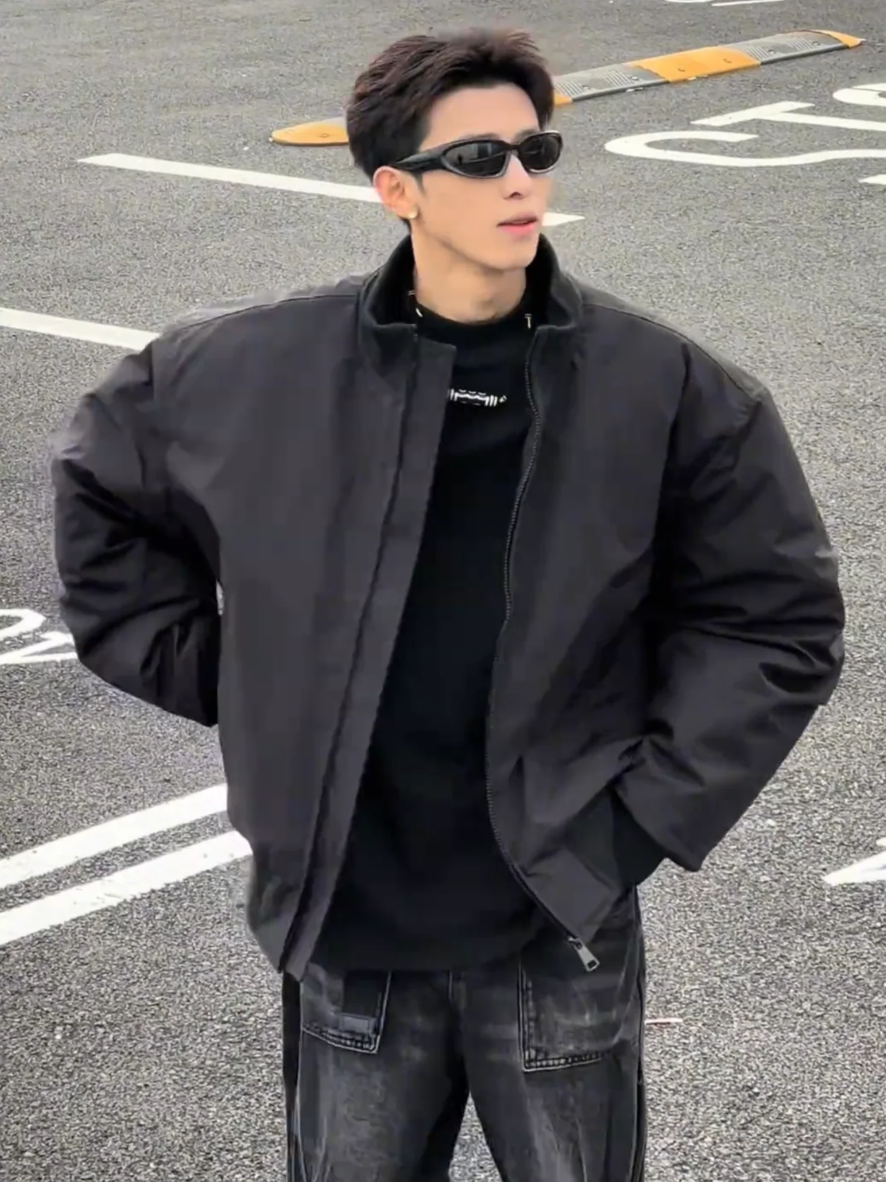 Street Sle Pilot Cotton Jaet Men's Casual Stand Collar Versatile Winter Warm American Sle Cotton Coat Thiened Polyest...
Street Sle Pilot Cotton Jaet Men's Casual Stand Collar Versatile Winter Warm American Sle Cotton Coat Thiened Polyest...