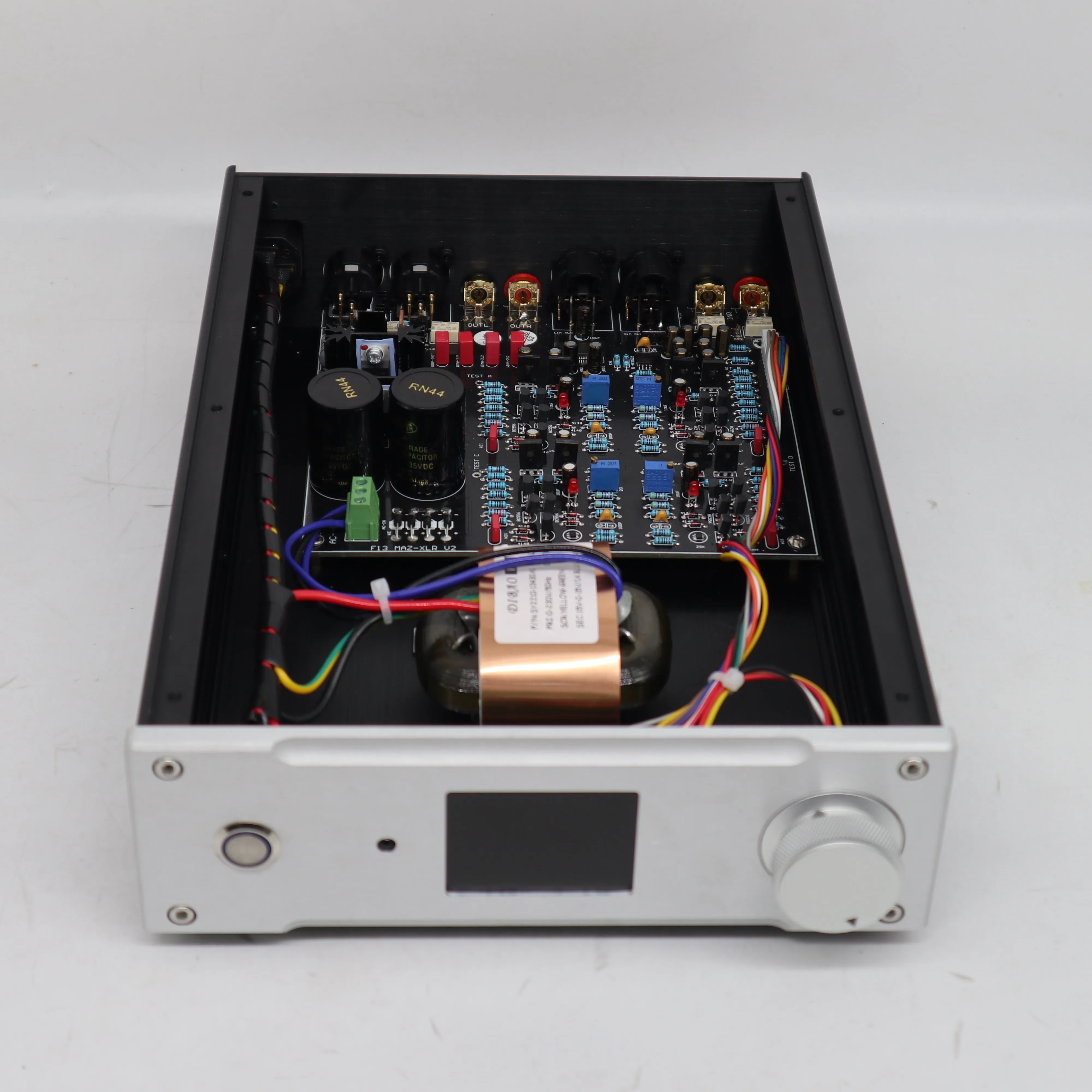 Reference Marantz/Circuit for HDAM HI-END fully balanced high-end preamplifier + Infrared remote control A-class XLR pre amp
Reference Marantz/Circuit for HDAM HI-END fully balanced high-end preamplifier + Infrared remote control A-class XLR pre amp