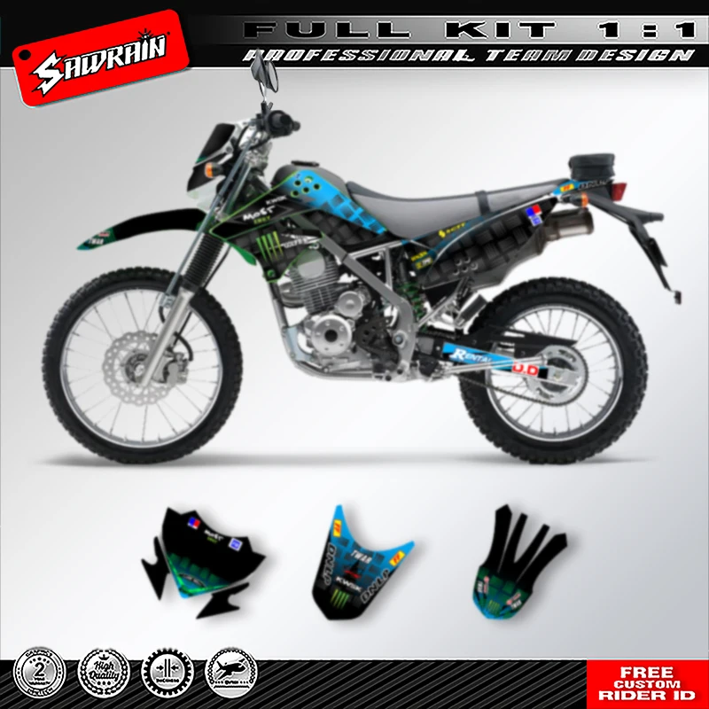 Sawrain Motorcycle Graphics Decal Stickers Kits For KAWASAKI KLX125 KLX150 2013 2014 2015 005
Sawrain Motorcycle Graphics Decal Stickers Kits For KAWASAKI KLX125 KLX150 2013 2014 2015 005
