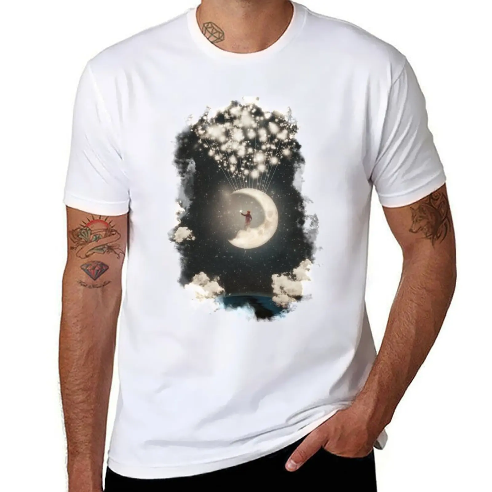 The Big Journey of the Man on the Moon T-Shirt t shirts for man graphic funny t shirt man cotton t shirt plain T-shirt
The Big Journey of the Man on the Moon T-Shirt t shirts for man graphic funny t shirt man cotton t shirt plain T-shirt