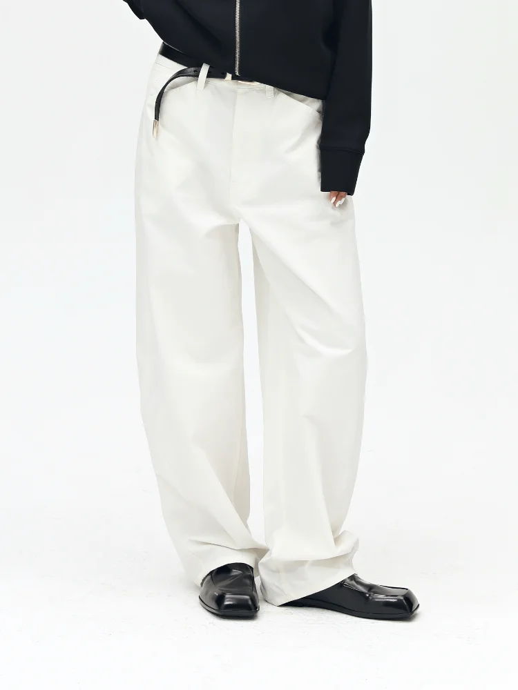 Oneup American Style White Loose Cotton Casual Pants Women's Summer Long Banana Pants Wide Leg Pants Comfortable Straight Cut
Oneup American Style White Loose Cotton Casual Pants Women's Summer Long Banana Pants Wide Leg Pants Comfortable Straight Cut