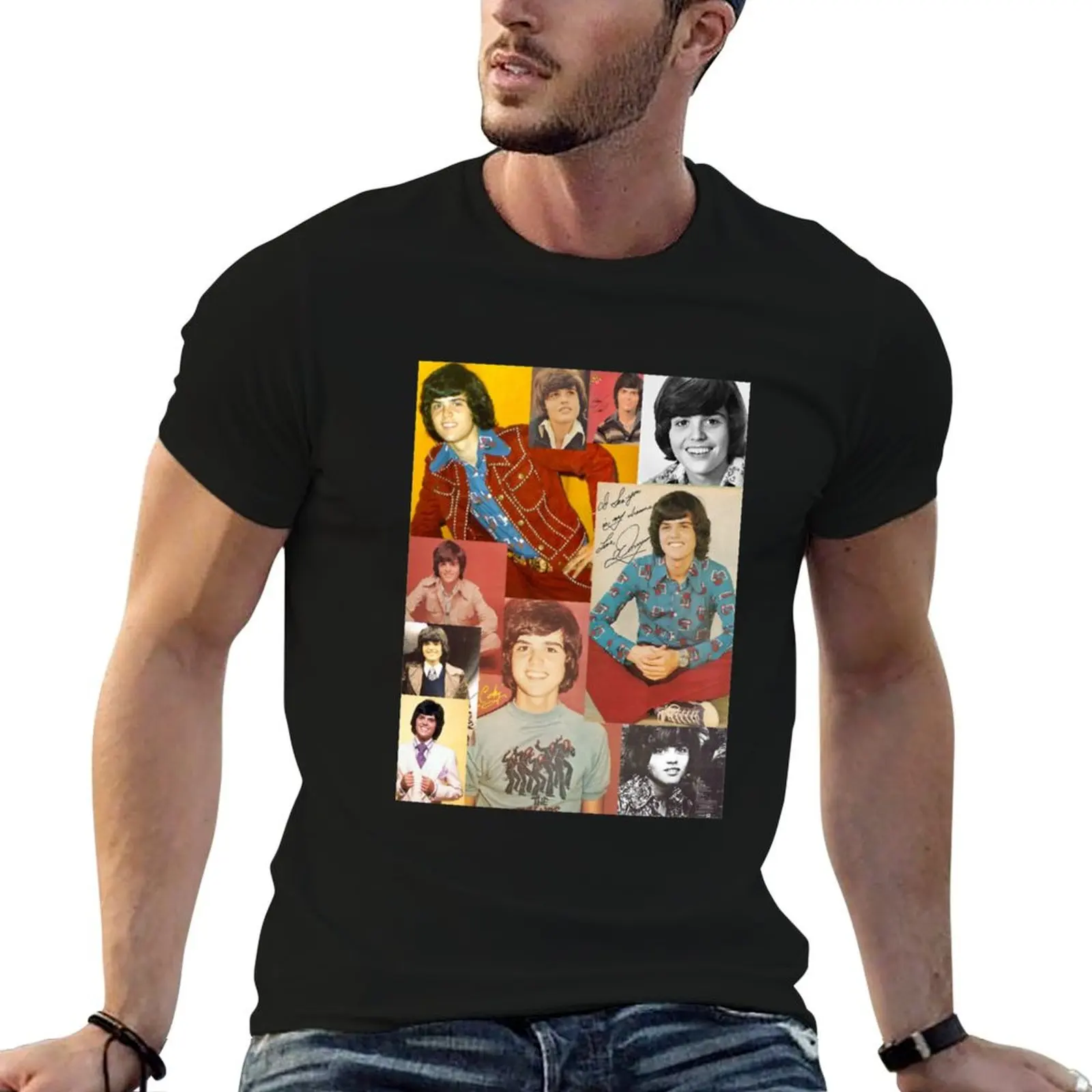 Donny Osmond T-Shirt cotton t shirts high quality t shirts for man cotton T-Shirt
Donny Osmond T-Shirt cotton t shirts high quality t shirts for man cotton T-Shirt