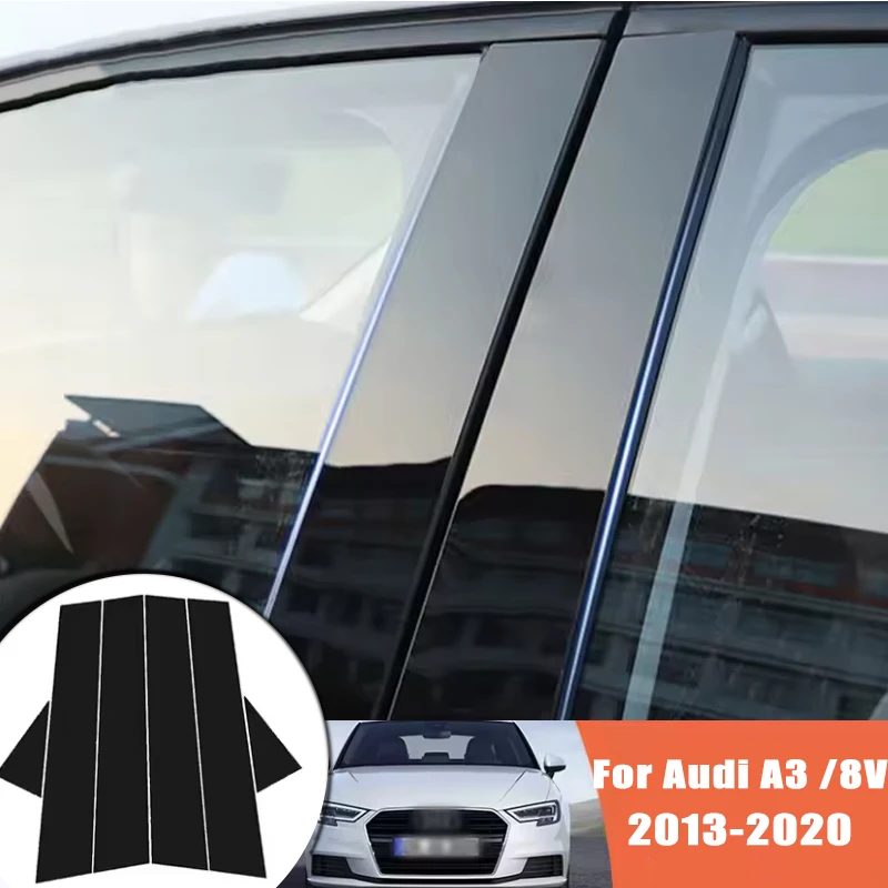 Glossy Black Carbon Fiber Window Door Deal B C Pillar Post Cover Sticker For Audi A3 8V 2013-2020 2014 2015 2016 2017 2018 2019
Glossy Black Carbon Fiber Window Door Deal B C Pillar Post Cover Sticker For Audi A3 8V 2013-2020 2014 2015 2016 2017 2018 2019