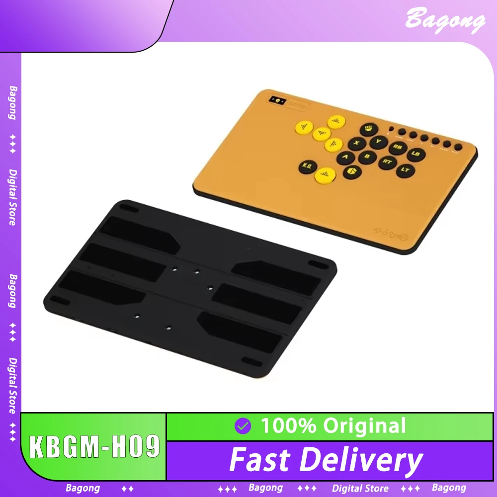 DOIO HITBOX KBGM-H09 HE Portable Aluminum Alloy Gaming Keypad A4 Joystick Arcade Custom Type-C PS4 PS5 XBOX Switch Steam PC
DOIO HITBOX KBGM-H09 HE Portable Aluminum Alloy Gaming Keypad A4 Joystick Arcade Custom Type-C PS4 PS5 XBOX Switch Steam PC