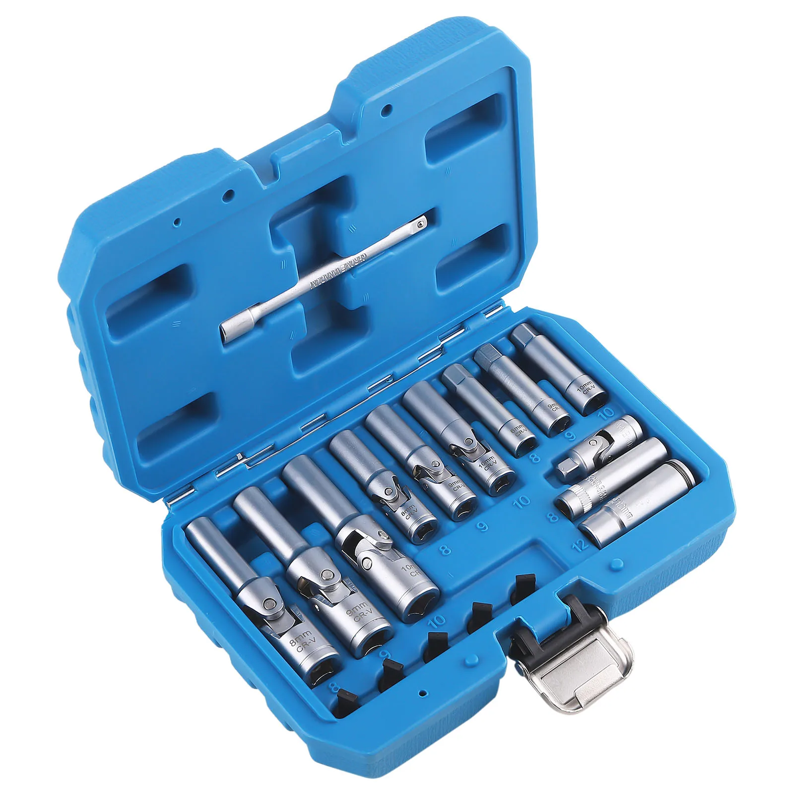 18PC Glow Plug Socket Kit for GM 55564163 VAG 03L905061D with Extension Bar Set
18PC Glow Plug Socket Kit for GM 55564163 VAG 03L905061D with Extension Bar Set