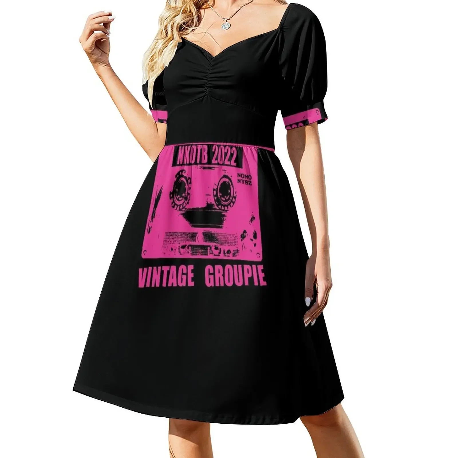 NKOTB Short-Sleeved Dress Women's dresses luxury evening dress woman for wedding
NKOTB Short-Sleeved Dress Women's dresses luxury evening dress woman for wedding