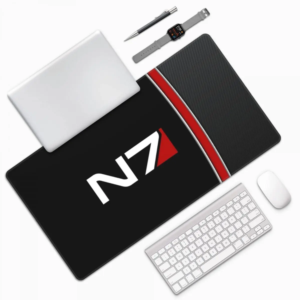 Mass Effect Emblem! Large Mouse Pad Computer Keyboard Mouse Mat Gamer PC Laptop Desk Mat Office Accessories Table Mats