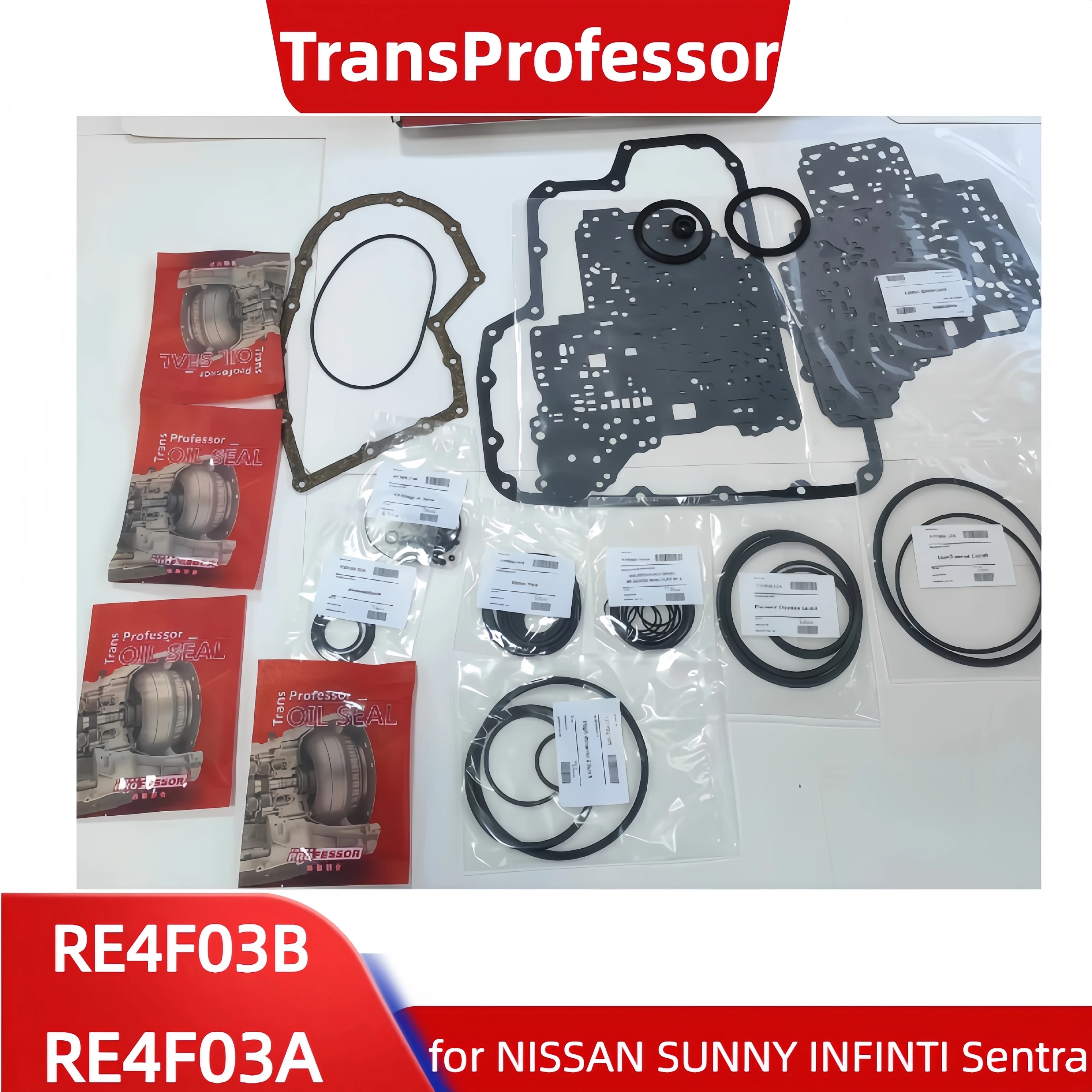 RE4F03B RE4F03A Transmission Overhaul Repair Kit for NISSAN SUNNY INFINTI Sentra,TransProfessor OHK Seals Gaskets Car
RE4F03B RE4F03A Transmission Overhaul Repair Kit for NISSAN SUNNY INFINTI Sentra,TransProfessor OHK Seals Gaskets Car