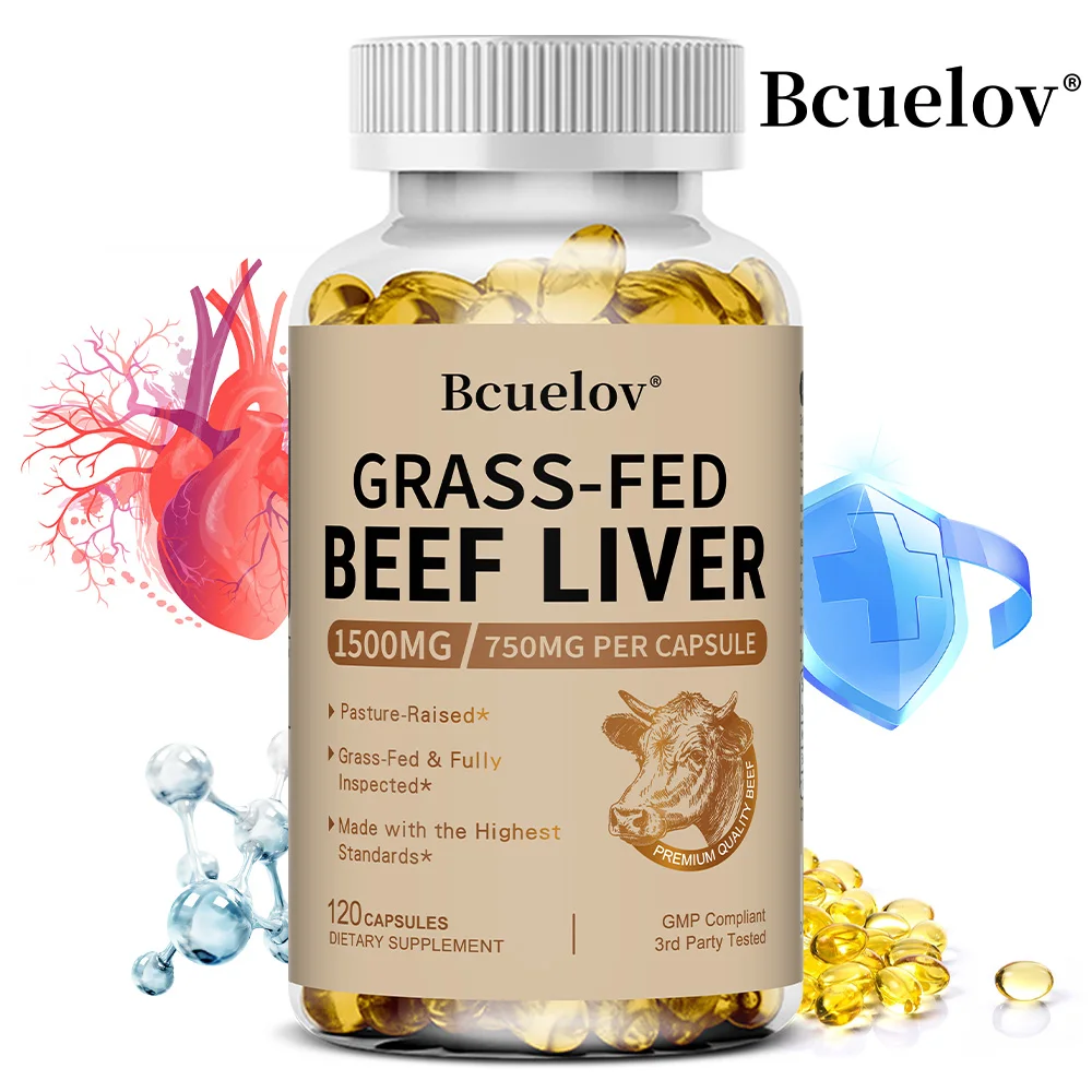 Grass Fed Beef Liver Capsules - Natural Iron, Vitamin A, B12 for Energy - Raised Undefatted in New Zealand, 30/60/120 Softgels
Grass Fed Beef Liver Capsules - Natural Iron, Vitamin A, B12 for Energy - Raised Undefatted in New Zealand, 30/60/120 Softgels
