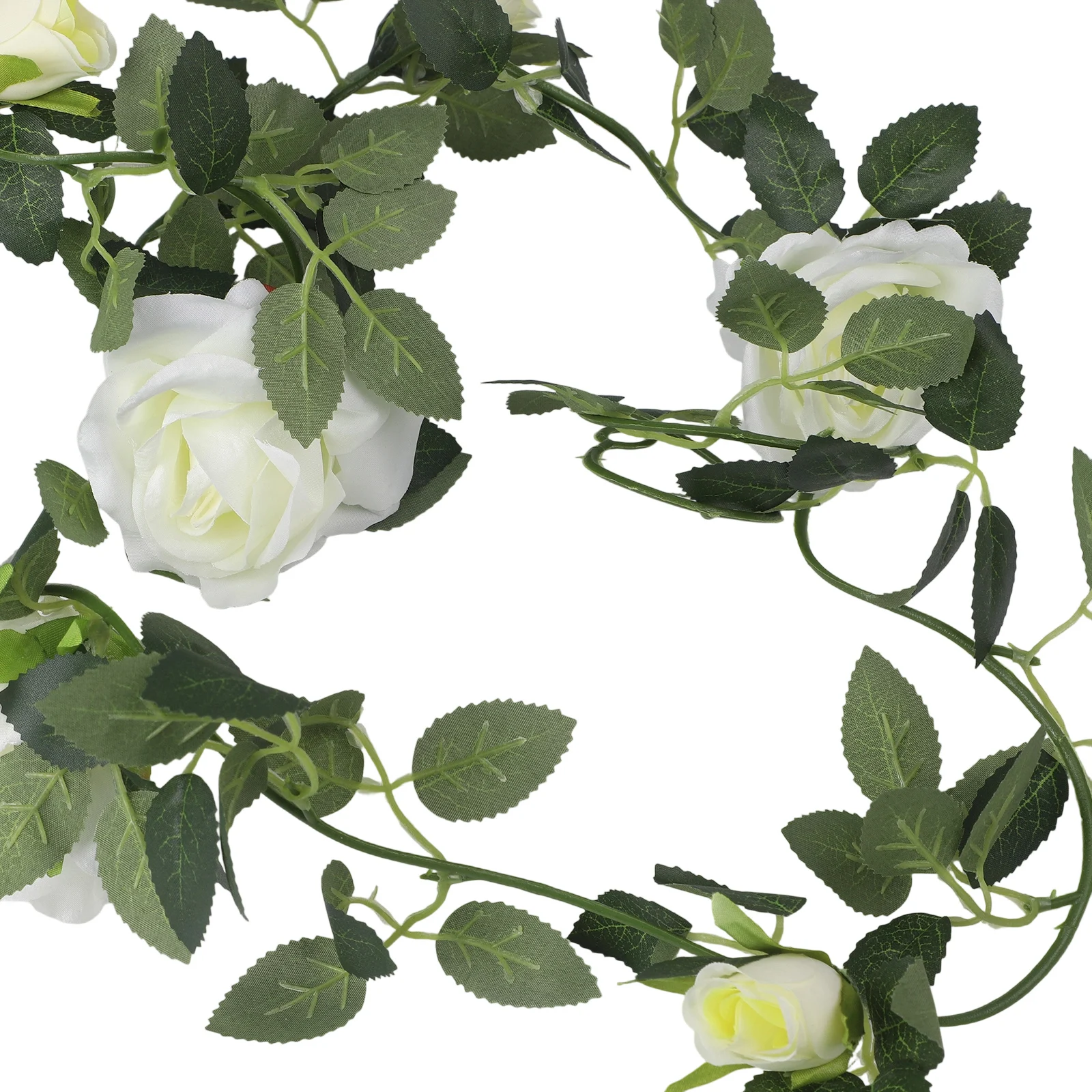 Lifelike White Rose Garlands Vines For Weddings Parties & Home Decor Wedding Simulation Flowers Decorative Vine Man 6.5ft
Lifelike White Rose Garlands Vines For Weddings Parties & Home Decor Wedding Simulation Flowers Decorative Vine Man 6.5ft