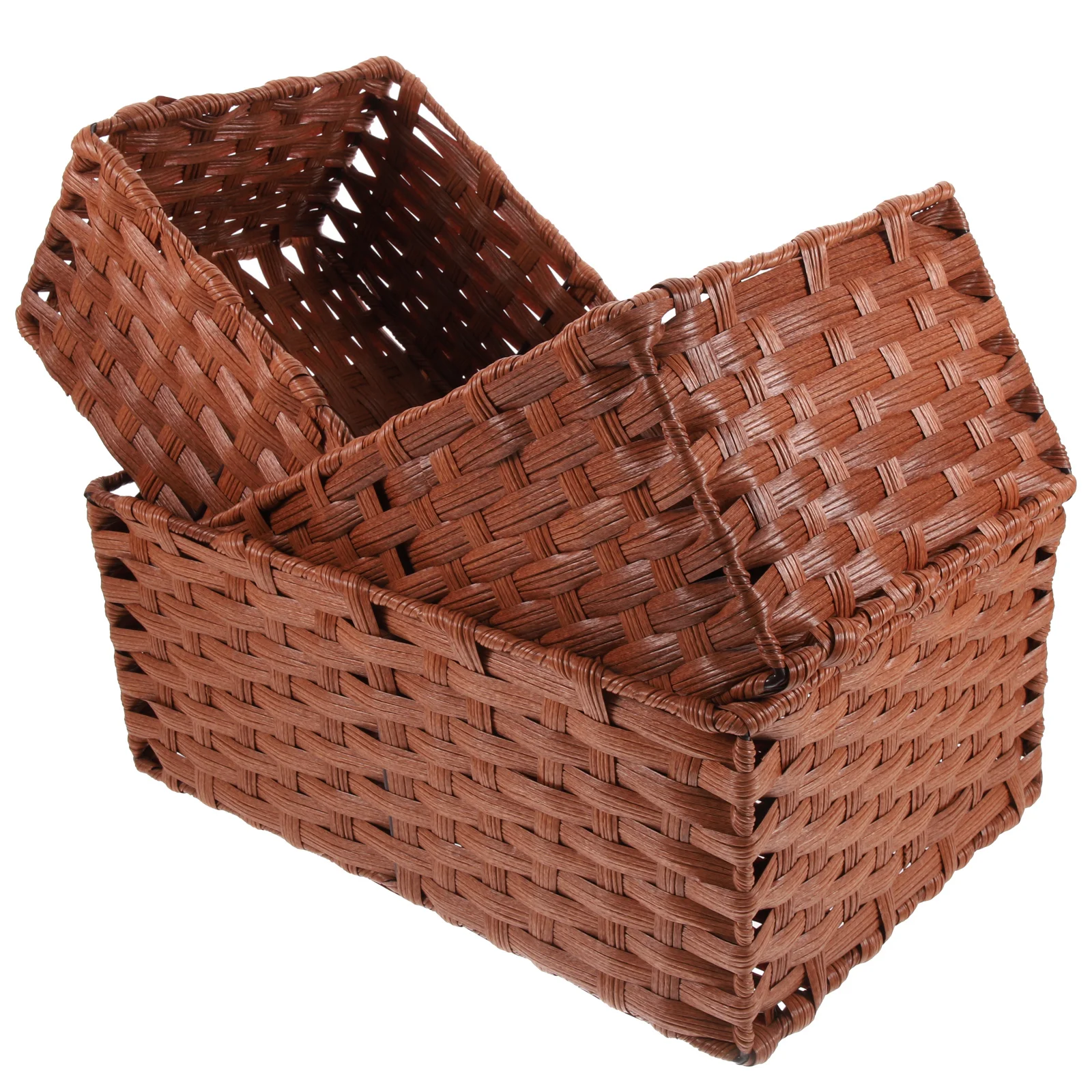 3Pcs Woven Storage Basket PP Material Iron Frame Desktop Organizer for Home Bathroom Kitchen Office Decorative Basket
3Pcs Woven Storage Basket PP Material Iron Frame Desktop Organizer for Home Bathroom Kitchen Office Decorative Basket