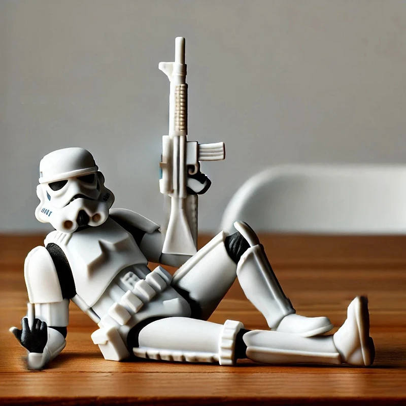 Funny Stormtrooper Action Figures Home Desktop Decoration Collectible Ornament Gifts
Funny Stormtrooper Action Figures Home Desktop Decoration Collectible Ornament Gifts