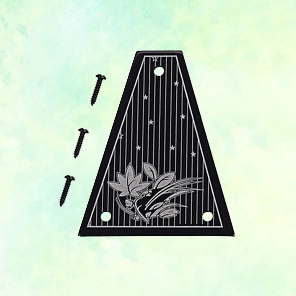Black Flower Triangle Iron Core Covers Matting Surface S-01 Guitar Adjustment Lever Lids guitar adjustment cover
Black Flower Triangle Iron Core Covers Matting Surface S-01 Guitar Adjustment Lever Lids guitar adjustment cover